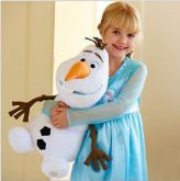 Pelúcia Olaf 50cm - Boneco de Neve do Desenho Frozen Disney