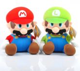 Mario ou Luigi em Tecido Antialérgico - 36cm