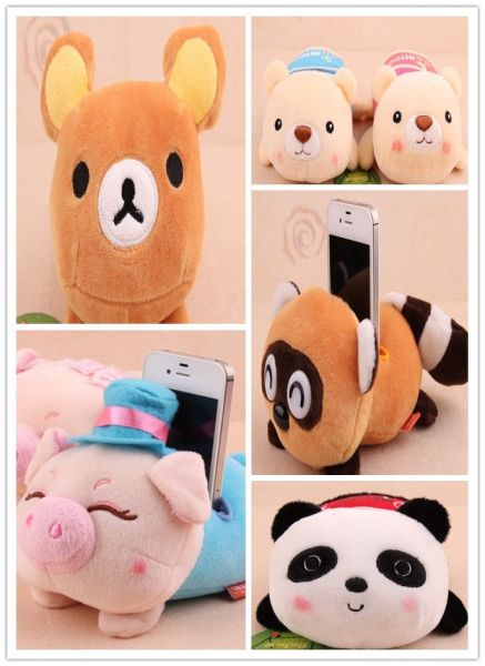 Porta Celular de Pelúcia - Varios Modelos - Frete Grátis